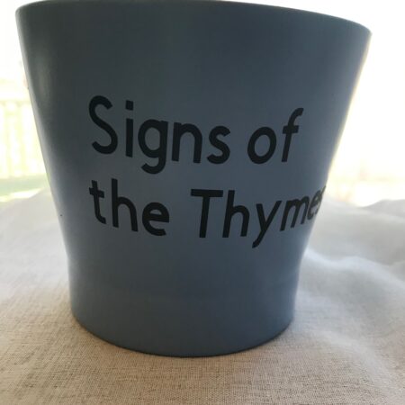 Planter - Signs of the Thymes (small)