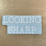 Planter Decal – Looking Sharp