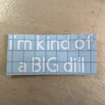 Planter Decal – I’m Kind of a Big dill